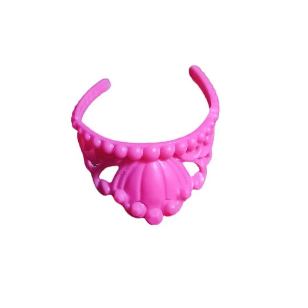 BARBIE Dreamtopia 13" Mermaid Doll Light-Up Rainbow Tail Blonde Hair Pink Tiara - Picture 3 of 7